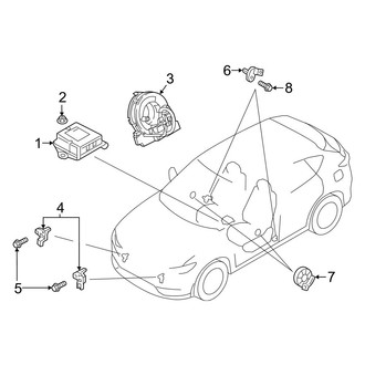 Mazda OE - Restraint Systems - Air Bag Components (Modules & Sensors)