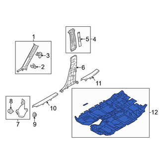 Mazda OE - Floor Carpet