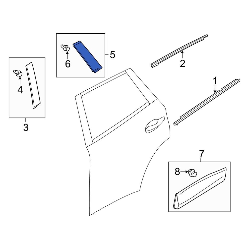 Mazda CX-5 OEM Doors & Parts - Shells, Panels, Armrests | CARiD