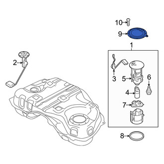 Mazda OE - Fuel Tank Lock Ring