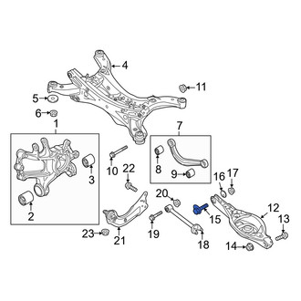 Mazda OE - Alignment Camber Adjusting Eccentric Bolt