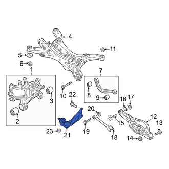 Mazda OE - Rear Right Suspension Trailing Arm