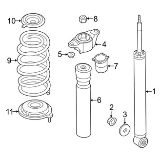 Mazda OE - Rear Suspension - Shocks & Components (FWD)