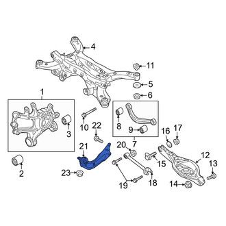 Mazda OE - Rear Left Suspension Trailing Arm