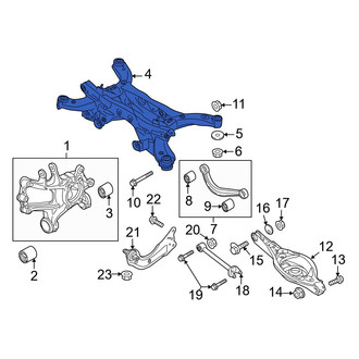 Mazda OE - Rear Suspension Subframe Crossmember