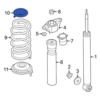 Mazda OE - Rear Upper Coil Spring Insulator