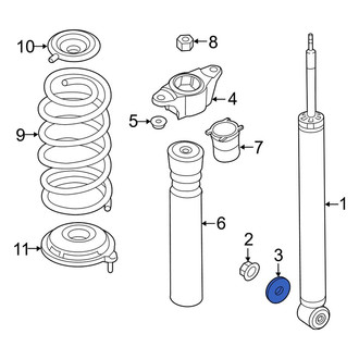 Mazda OE - Suspension Shock Absorber Mount Washer