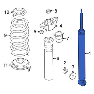 Mazda OE - Rear Suspension Shock Absorber