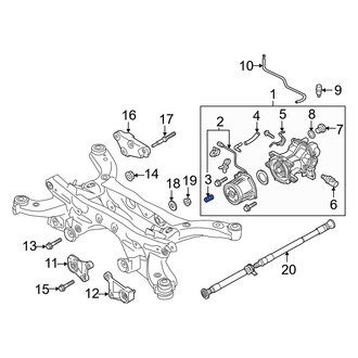 Mazda OE - AWD Coupling Unit Stud