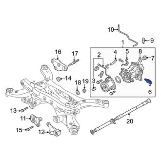Mazda OE - Rear Differential Lock Sensor