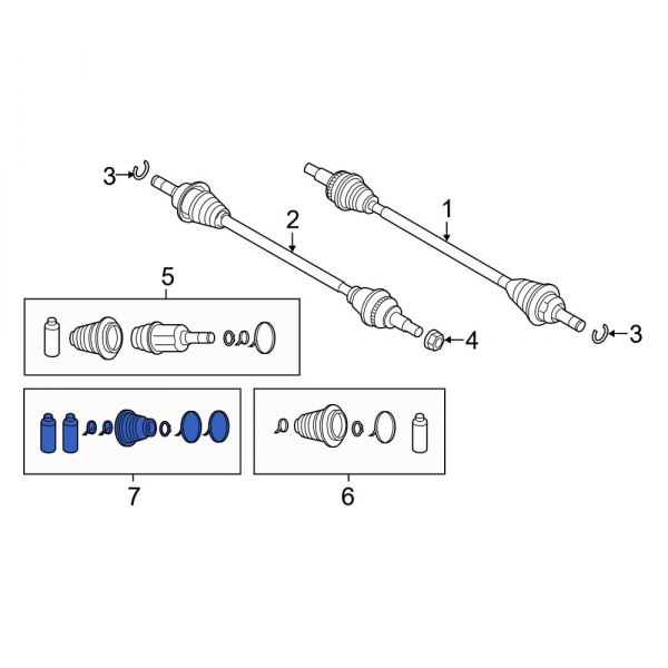 CV Joint Boot Kit