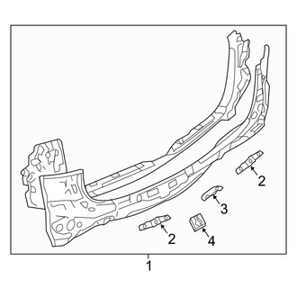 Mazda OE - Rear Body & Floor - Rear Body