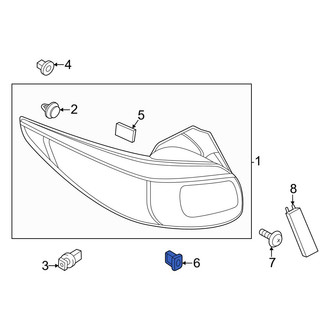 Mazda OE - Tail Light Grommet