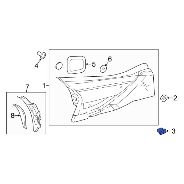 Tail Light Clip