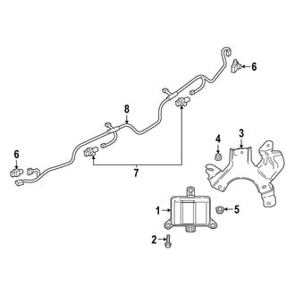 Mazda OE - Rear Bumper - Electrical Components