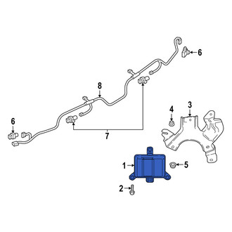 Mazda OE - Rear Blind Spot Detection System Warning Sensor