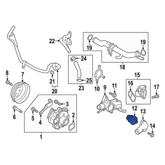 Mazda OE - Engine Coolant Thermostat