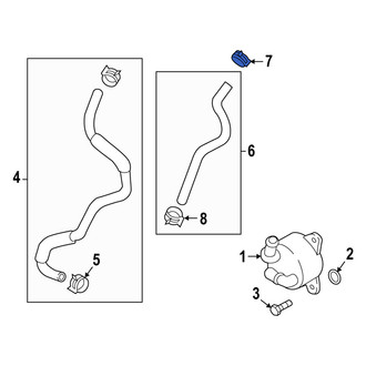 Mazda OE - Upper Radiator Hose Clamp