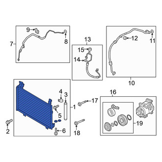 Mazda OE - A/C Condenser