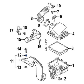 Mazda OE - Engine Air Duct Insulator