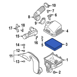 Mazda OE - Engine Air Filter