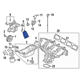 Mazda OE - Engine Oil Pump Screen