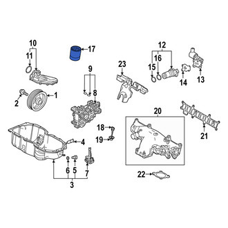 Mazda OE - Engine Oil Filter