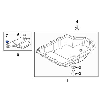 Mazda OE - Automatic Transmission Filter O-Ring
