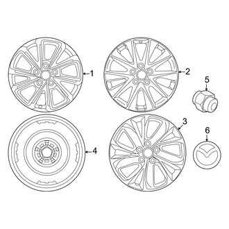 Mazda OE - Wheels