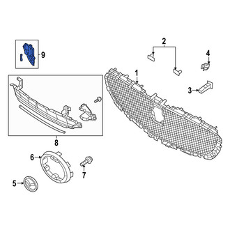 Mazda OE - Left Grille Bracket