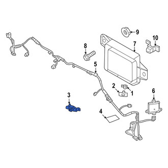 Mazda OE - Front Left Parking Aid Sensor Bracket