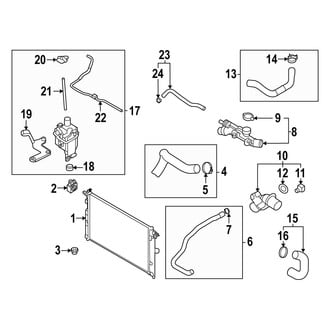 Mazda OE - Cooling - Radiator & Components