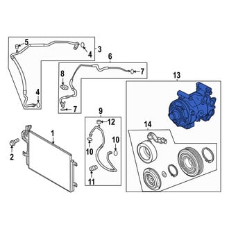 Mazda OE - A/C Compressor