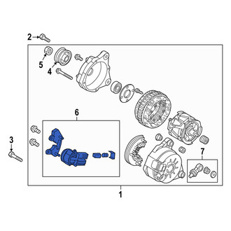 Mazda OE - Charging System Voltage Regulator