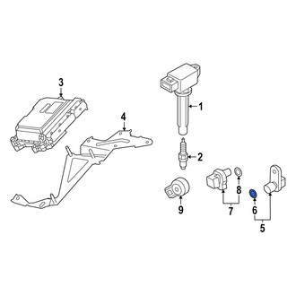 Mazda OE - Engine Crankshaft Position Sensor O-Ring