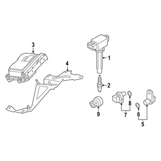 Mazda OE - Electrical - Ignition System (2.5 Turbo)