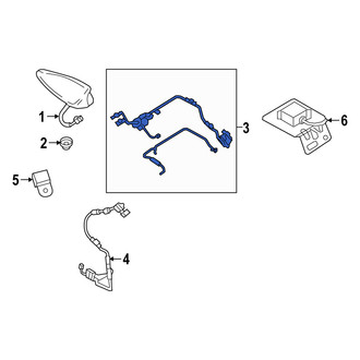 Mazda OE - Rear Antenna Cable