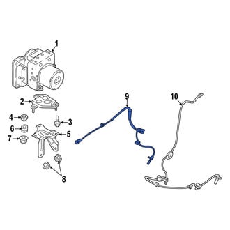 Mazda OE - Front ABS Wheel Speed Sensor