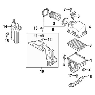 Mazda OE - Engine / Transaxle - Air Intake