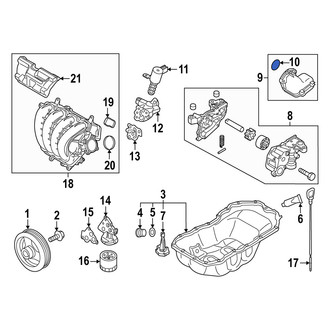 Mazda OE - Engine Oil Strainer Gasket