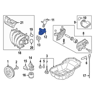 Mazda OE - Engine Variable Valve Timing (VVT) Solenoid Housing