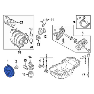 Mazda OE - Engine Crankshaft Pulley