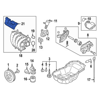 Mazda OE - Engine Crankcase Ventilation Cover
