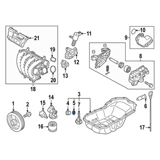 Mazda OE - Engine Oil Drain Plug Gasket
