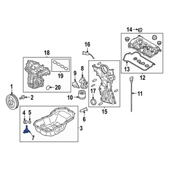 Mazda OE - Engine Oil Level Sensor