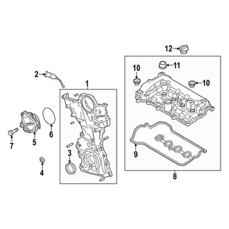 Mazda OE - Engine / Transaxle - Valve & Timing Covers