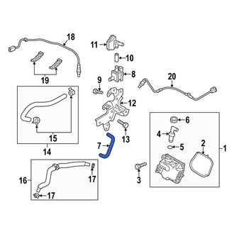 Mazda OE - PCV Valve Hose
