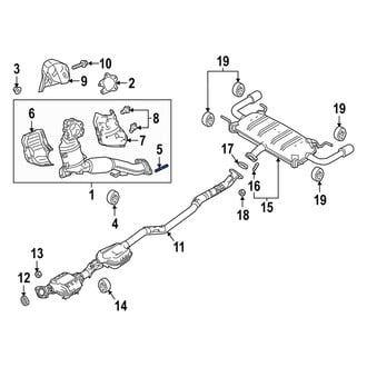 Mazda OE - Exhaust Pipe Stud