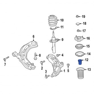 Mazda CX-30 OEM Suspension Parts | Shocks, Struts — CARiD.com