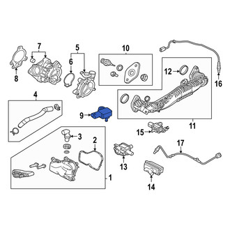 Mazda OE - Turbocharger Boost Sensor